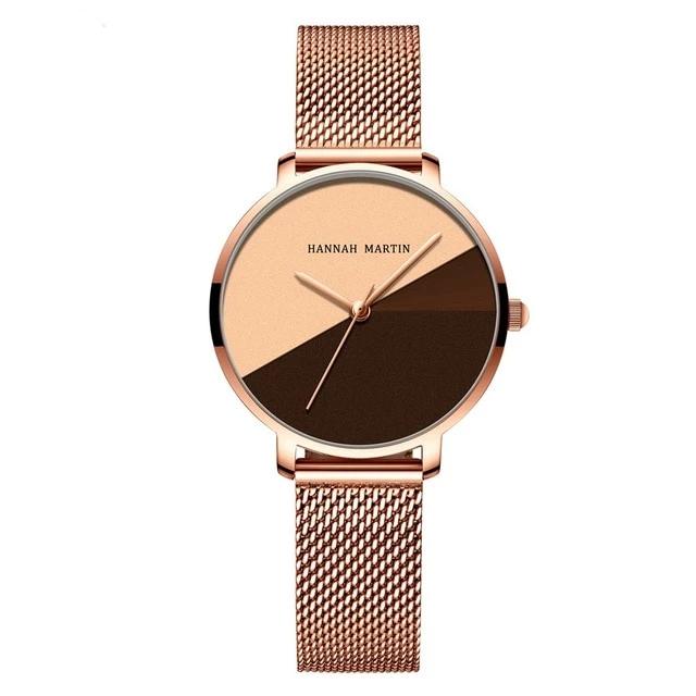 Dropshipping A++++ Quality Japan Quartz Movement Stainless Steel Mesh Band Wrist Watch Vintage Women Waterproof ladies Watches