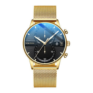 NEKTOM Men Watch Chronograph Sport Mens Watches Top Brand Luxury