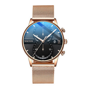 NEKTOM Men Watch Chronograph Sport Mens Watches Top Brand Luxury
